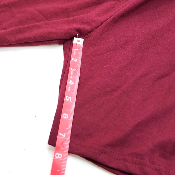 BEN SHERMAN SWEAT SHORTS MAROON COLOR - Picture 8 of 12